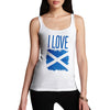 Women's I Love Scotland Tank Top
