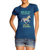 Women's Funny Delusional Unicorn T-Shirt