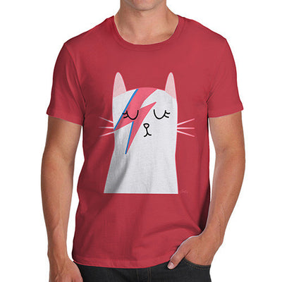Men's Rock and Roll Cat T-Shirt