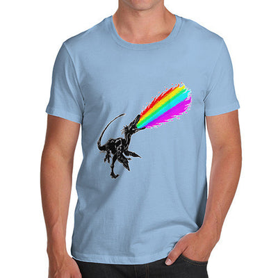 Men's Angry Rainbow Dragon T-Shirt