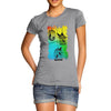 Women's Rainbow Bird Cages T-Shirt