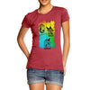 Women's Rainbow Bird Cages T-Shirt
