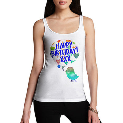 Women's Happy Birdy Birthday Tank Top