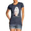 Women's Clockwork Snowy Owl T-Shirt