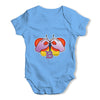 Sign Language Letter B Baby Grow Bodysuit