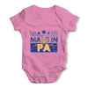 Made In PA Pennsylvania Baby Grow Bodysuit