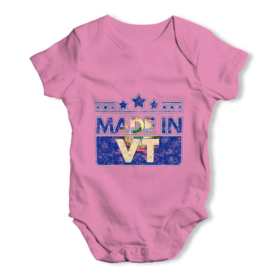 Made In VT Vermont Baby Grow Bodysuit