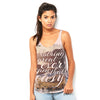 Nothing Great Ever Came That Easy Women's Flowy Side Slit Tank