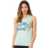 Rugby 7S Argentina Women's Flowy Scoop Muscle Tank