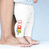 Personalised Dinosaur Letter K Baby Leggings Pants