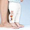 Personalised Dinosaur Letter R Baby Leggings Pants