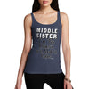 Middle Sister Rules The Reason We Have Rules Women's Tank Top