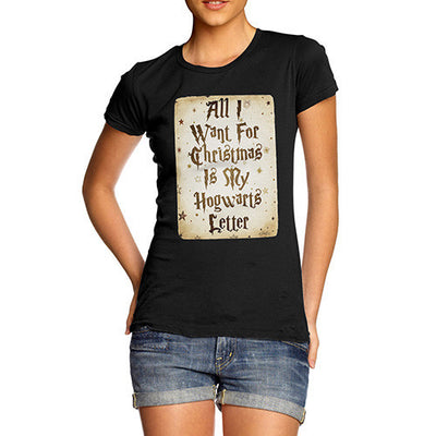 All I Want For Christmas Is My Hogwarts Letter Women's T-Shirt