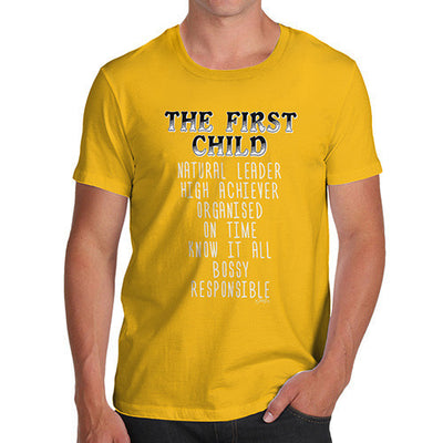 The First Child Attributes Men's T-Shirt