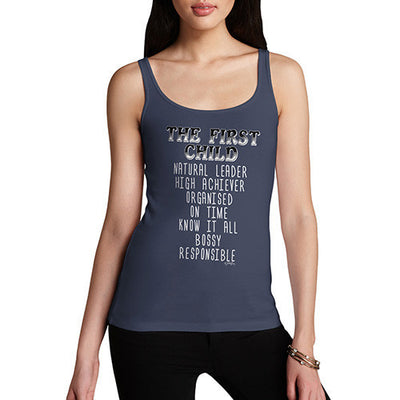 The First Child Attributes Women's Tank Top