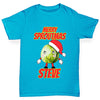 Personalised Merry Sproutmas Hat Boy's T-Shirt