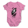 Ripped Tiger Baby Unisex Baby Grow Bodysuit