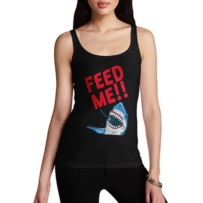 Feed Me Shark Women's Tank Top