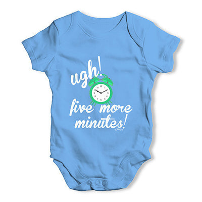 Five More Minutes Baby Unisex Baby Grow Bodysuit