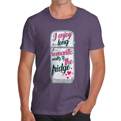 Long Romantic Walks To The Fridge Men's T-Shirt