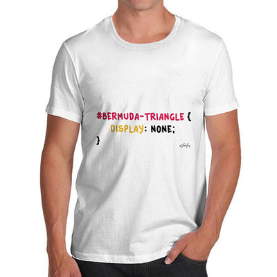 CSS Pun Bermuda Triangle Men's T-Shirt
