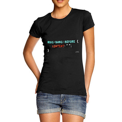 CSS Pun Big Bang Women's T-Shirt