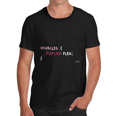CSS Pun Muscles Men's T-Shirt
