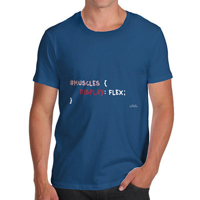 CSS Pun Muscles Men's T-Shirt