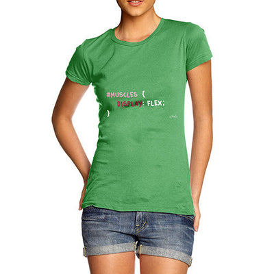 CSS Pun Muscles Women's T-Shirt