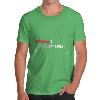 CSS Pun Periodic Table Men's T-Shirt