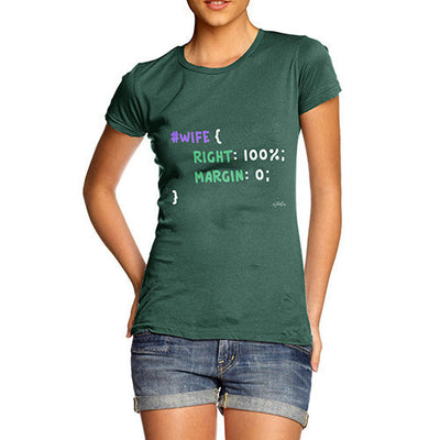 CSS Pun Wife Women's T-Shirt
