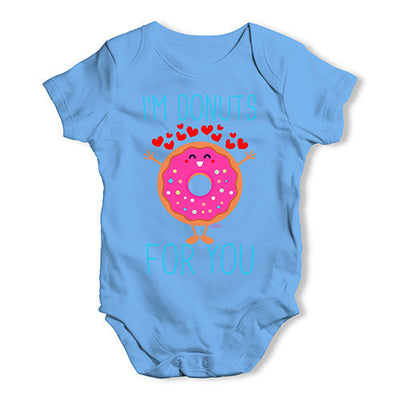 I'm Donuts For You Baby Unisex Baby Grow Bodysuit