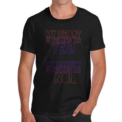 My Heart Is Telling Me Yes Men's T-Shirt