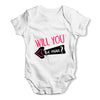 Will You Be Mine? Baby Unisex Baby Grow Bodysuit