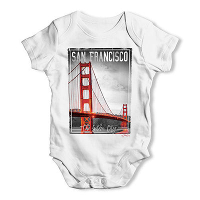 San Francisco Golden City Baby Unisex Baby Grow Bodysuit