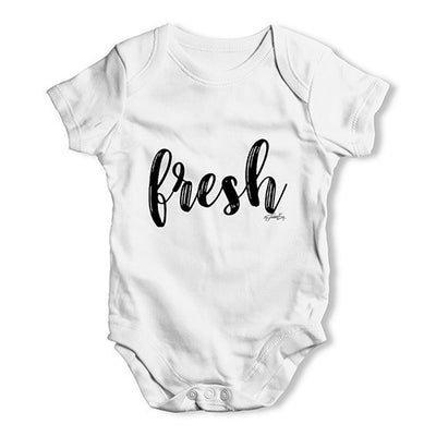 Fresh Baby Unisex Baby Grow Bodysuit