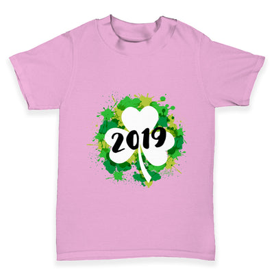 St Patrick's Day Clover Year Baby Toddler T-Shirt