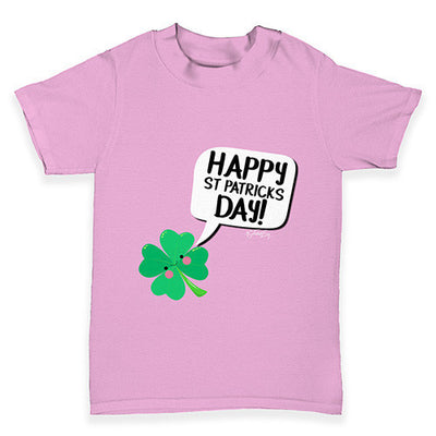 Cute Clover St Patrick's Day Baby Toddler T-Shirt
