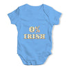 0% Irish St Patrick's Day Shamrock Irish Flag Baby Unisex Baby Grow Bodysuit