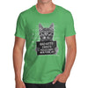 Bad Kitty Mugshot Men's T-Shirt