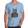 Bad Kitty Mugshot Men's T-Shirt
