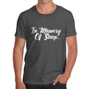 In Memory Of Sleep Men's T-Shirt
