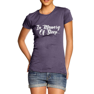 In Memory Of Sleep Women's T-Shirt