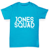 Personalised Surname Squad Girl's T-Shirt