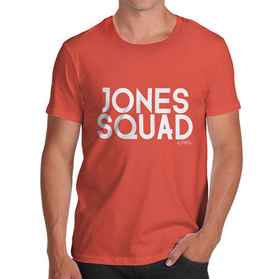 Personalised Surname Squad Men's T-Shirt