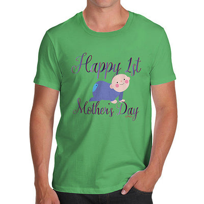 Happy 1st Mother's Day Baby Men's T-Shirt
