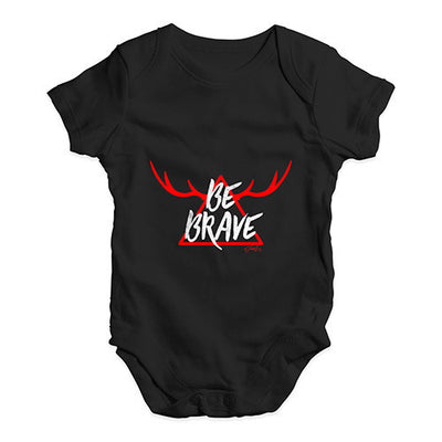 Be Brave Baby Unisex Babygrow Bodysuit Onesies