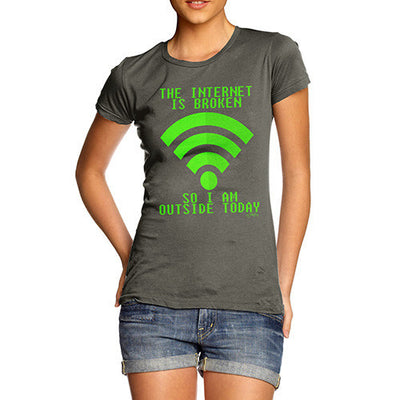 The Internet Is Broken Women's T-Shirt