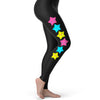 Emoji Stars Pattern Women's Leggings