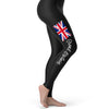 Great Britain Paint Splatter Flag Women's Leggings